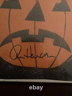 Halloween 3 Vinyl Mondo Orange with Black John Carpenter SIGNED by Alan Howarth