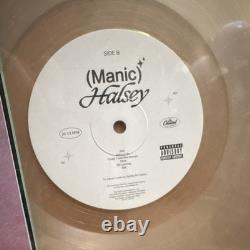 Halsey Manic Gold Vinyl Autographed Framed Record Album Cover Original