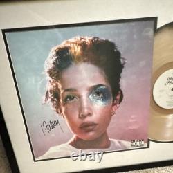 Halsey Manic Gold Vinyl Autographed Framed Record Album Cover Original