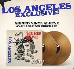 Halsey SIGNED Limited Los Angeles Halloween 10/31/24 Great Impersonator vinyl