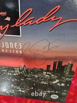 Hand Signed Autographed Frank Sinatra Quincy Jones Vinyl LP Record L. A. HTF