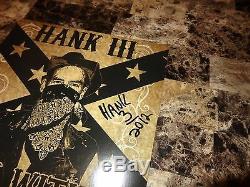 Hank Williams III 3 Signed Rebel Within Vinyl Country Record Store Day CD + COA