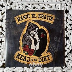 Hanni El Khatib Head in the Dirt SIGNED Tricolor Vinyl French 2013 LP SHIPS FREE