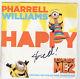 Happy Single Signed By Pharrell Williams Vinyl, Nov-2013, Blm Records