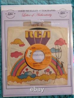 Harry Nilsson Signed 45 Sleeve withCOA, Everybody's Talkin' 1969