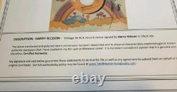 Harry Nilsson Signed 45 Sleeve withCOA, Everybody's Talkin' 1969