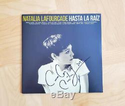 Hasta La Raiz Natalia Lafourcade SIGNED vinyl! Out of print! Collectable