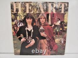 Heart-1977 Signed 2x- Little Queen Lp Vinyl-authenticated Hologram And Cert