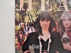 Heart-1977 Signed 2x- Little Queen Lp Vinyl-authenticated Hologram And Cert