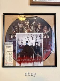Hollywood Undead American Tragedy Double Signed Vinyl Record Exclusive to 1000