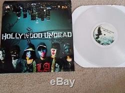 Hollywood Undead SIGNED AUTOGRAPH box +vinyl LP
