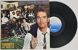 Huey Lewis signed Sports album COA exact proof autographed Vinyl Record