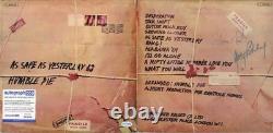 Humble Pie Vinyl Record signed Steve Marriott, Greg. As Safe As Yesterday ACOA