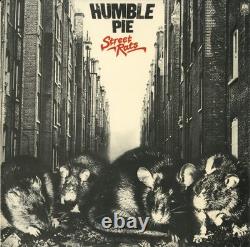 Humble Pie Vinyl Record signed Steve Marriott, Jerry, Street Rats. ACOA