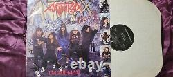 I'm the Man by Anthrax autographed signed lp vinyl