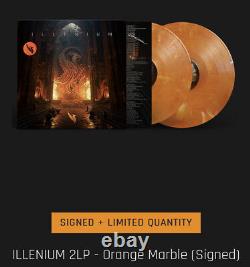 ILLENIUM 2LP Orange Marble (Signed) Limited Edition Preoeder Release date 4/28