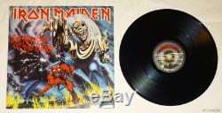 IRON MAIDEN The Number Of The Beast RECORD LP VINYL 80's NWOBHM AUTOGRAPHED Sign