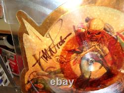 IRON MAIDEN The Trooper EMIP 5397 Vinyl PICTURE DISC SIGNED BY Nicko McBrain