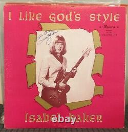 ISABEL BAKER I Like Gods Style 1965 Rare ROCKABILLY GOSPEL Signed