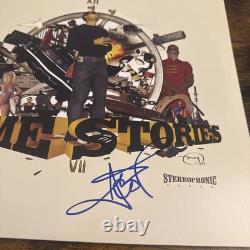 Ice T Signed Crime Stories Album Beckett COA Autographed Vinyl Record