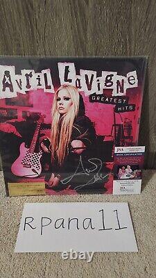 In Hand/Ready to Ship Avril Lavigne Greatest Hits Signed Vinyl Album #88/2000