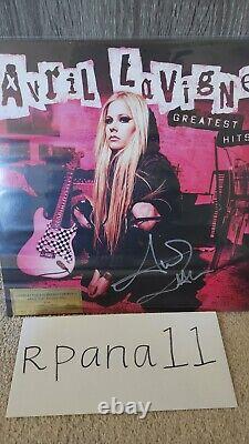 In Hand/Ready to Ship Avril Lavigne Greatest Hits Signed Vinyl Album #88/2000