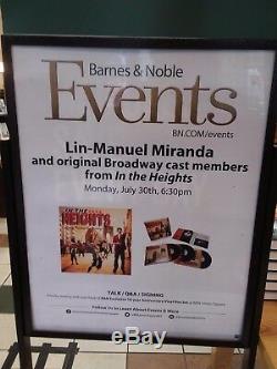 In The Heights Lin Manuel Miranda Cast Signed 3 Record Set Vinyl Lp +event Pics