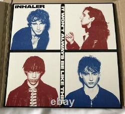 Inhaler It Won't Always Be Like This Zoetrope Vinyl 848/1000 Signed Picture