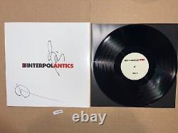 Interpol Signed Autographed Vinyl Record LP Antics Paul Banks Daniel Kessler