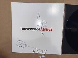 Interpol Signed Autographed Vinyl Record LP Antics Paul Banks Daniel Kessler