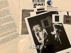 Iron Maiden EMC 3330 1980 SIGNED PROMO 12 Lp Album Vinyl Record & Press Pack