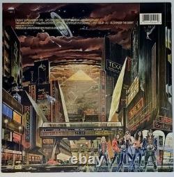 Iron Maiden Somewhere In Time Vinyl Record Promo Copy 1986 Signed By Whole Band
