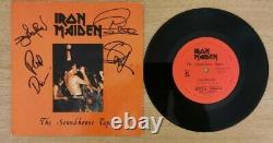 Iron Maiden The Soundhouse Tapes SIGNED Bootleg 7 Vinyl