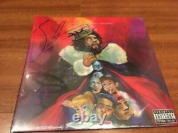 J. Cole KOD LP Signed Limited Edition Red Vinyl Autographed Sealed NEW RARE