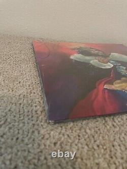 J. Cole KOD SIGNED Auto Limited Edition Red Marble Vinyl LP Sealed Rare NEW