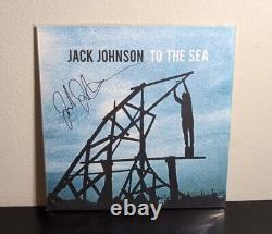 JACK JOHNSON Signed To The Sea Vinyl LP AUTOGRAPHED Version SHIPS NOW
