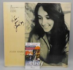 JOAN BAEZ Signed Autographed Vinyl LP Record VOL 2 JSA Authentic