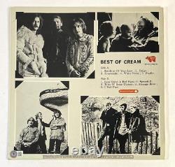 Jack Bruce Signed Autograph Album Vinyl Record LP Best of Cream with Beckett COA