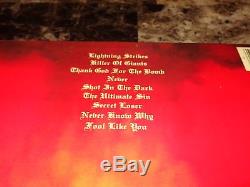 Jake E. Lee Rare Hand Signed Ultimate Sin Vinyl LP Record Ozzy Osbourne Badlands