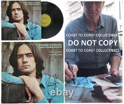 James Taylor Signed Sweet Baby James Album Vinyl Record COA Exact Proof Auto