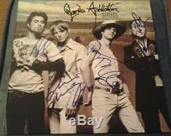 Janes Addiction SIGNED Strays vinyl record, Perry Farrell, Navaro, Avery, +