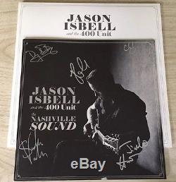 Jason Isbell & 400 Unit The Nashville Sound Vinyl Lp Signed Autographed Songbook