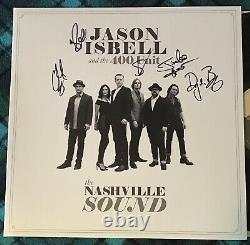 Jason Isbell & The 400 Unit Signed The Nashville Sound Vinyl LP Record Autogr