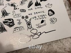 Jason Mraz Signed Insert We Sing We Dance We Steal Things 3-LP & Love Vinyls