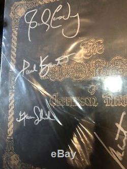 Jefferson Airplane Band Autographed LP Vinyl Grace Slick Kantner Starship