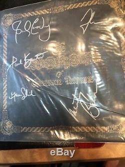 Jefferson Airplane Band Autographed LP Vinyl Grace Slick Kantner Starship