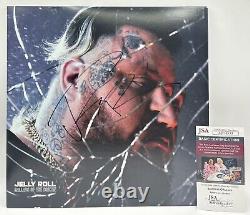 Jelly Roll Signed Ballads Of The Broken Vinyl Record Autographed JSA COA