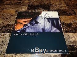 Jill Scott Rare Signed Limited Edition Vinyl 2 LP Record Who Is Jill Scott Promo