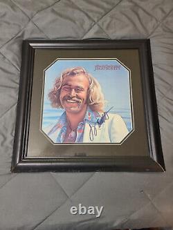 Jimmy Buffett Signed Havana Daydreamin Record Vinyl Album LP Autographed Framed