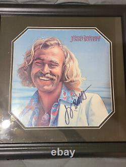 Jimmy Buffett Signed Havana Daydreamin Record Vinyl Album LP Autographed Framed